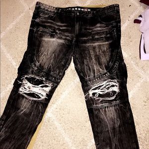 Men’s moto jeans size 42
